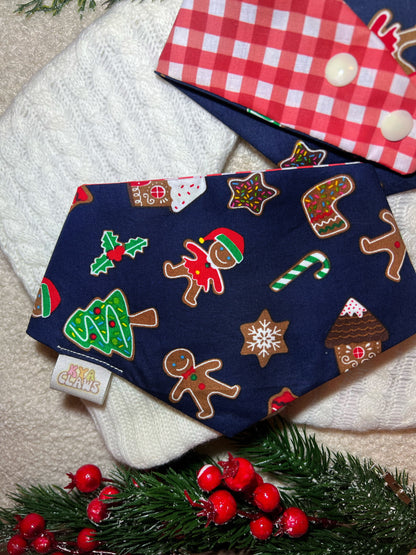 Cookie Please Reversible Pet Bandana